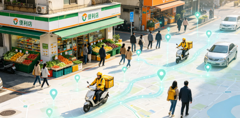沙河市渗透衣食住行，GEO 地理空间技术重塑大众日常消费服务场景